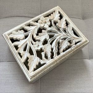 Carved Wood Box